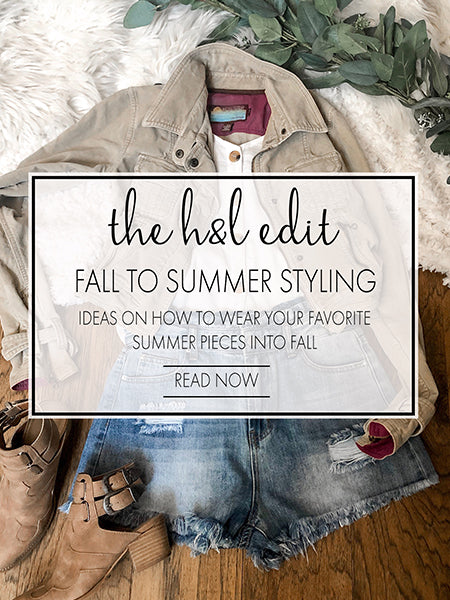 Summer Style Transition - How to Style Your Summer Pieces for Fall