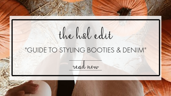 Guide to Styling Booties & Denim